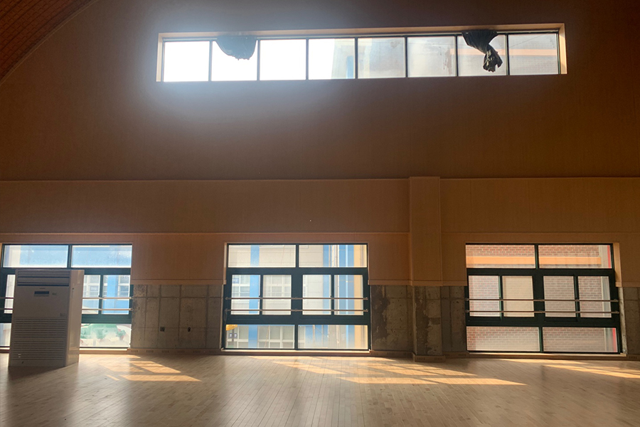 정읍 동신초등학교 시공 사진 1